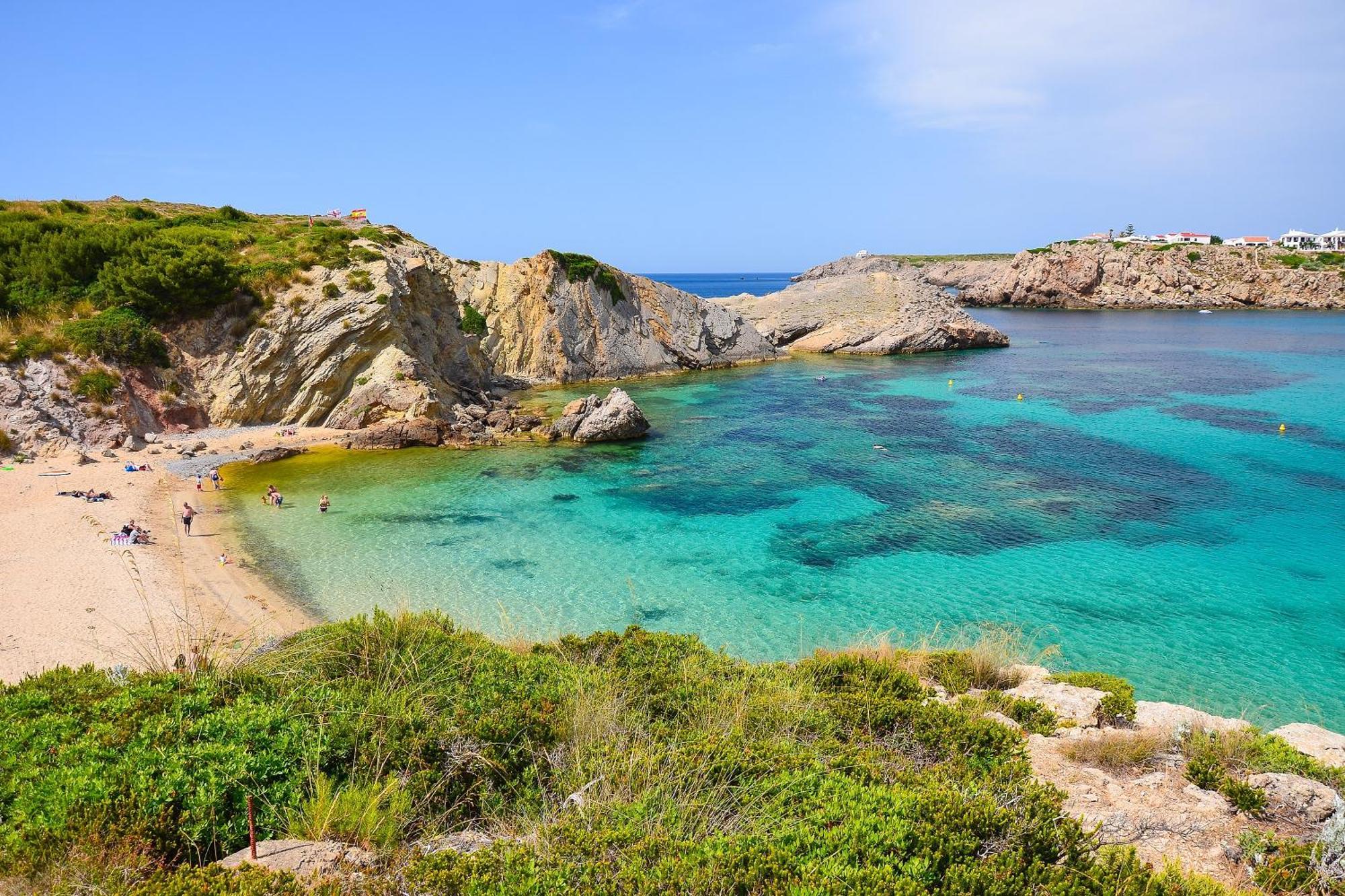 Lovely Hideaway With Pool And White Sand Beach アレナル・デン・カステル エクステリア 写真